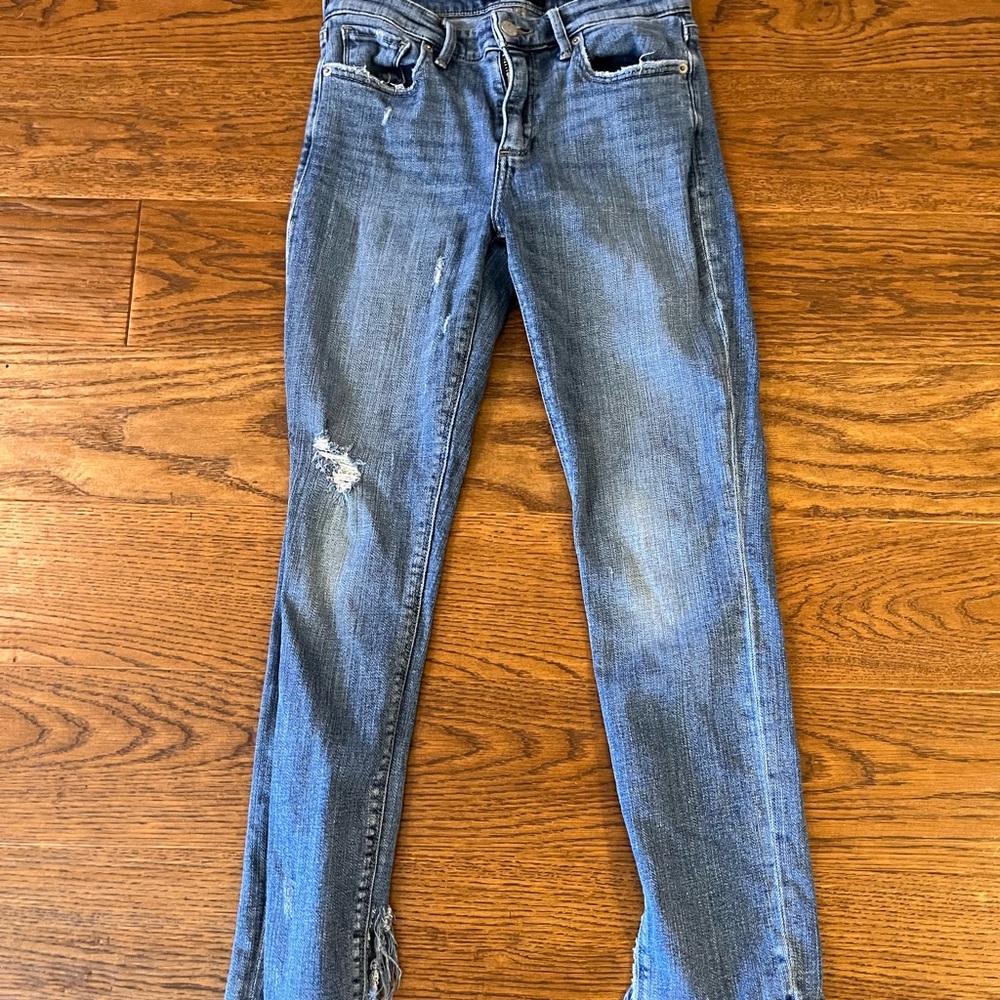 Lucky Brand Women's Skinny Jeans in Faded Blue